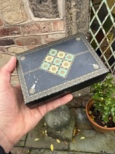 Vintage Metal Storage Box