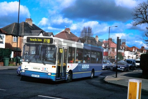 35mm slide arriva dennis dart - slide,