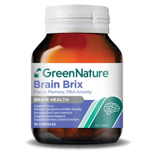 Brain Brix Nootropic Brain Booster Supplement Focus Memory Ashwagandha Magnesium