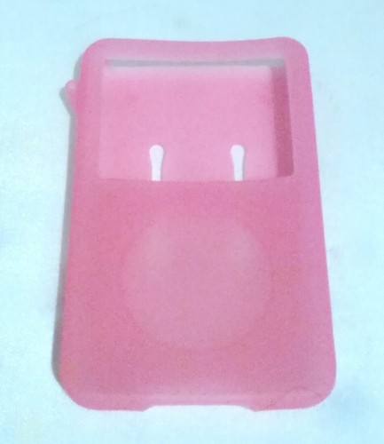 Pink silicone skin case for - pink,
