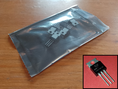 Pack nxp bt136 600d triac - 5,