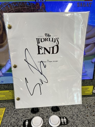 Simon pegg signed - simon, autographed