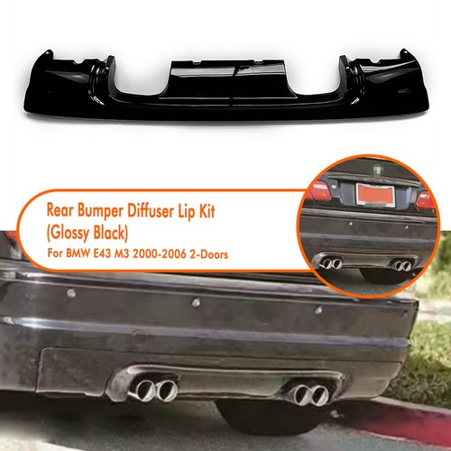 Gloss black rear - gloss, bumper