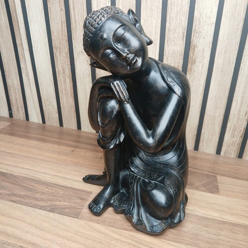 Thai sleeping buddha wooden - sleeping,