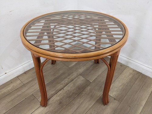 Dining table retro bamboo - table,