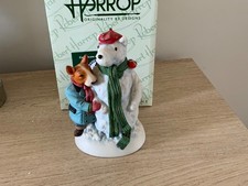 Robert Harrop DPCS17 BULL TERRIER PUPPY SNOW BULLIE LTD ED 150