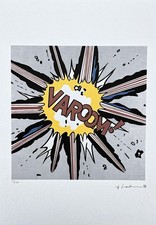 ROY LICHTENSTEIN - Varoom - signed, numbered edition 21/150, 35x50cm