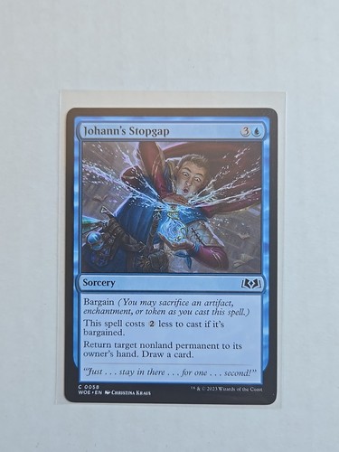 Johann stopgap wilds - stopgap, of