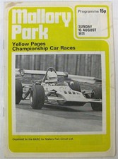 Mallory park aug 1971 - park,
