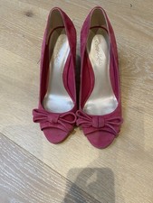 Phase Eight Cerise Pink Suede