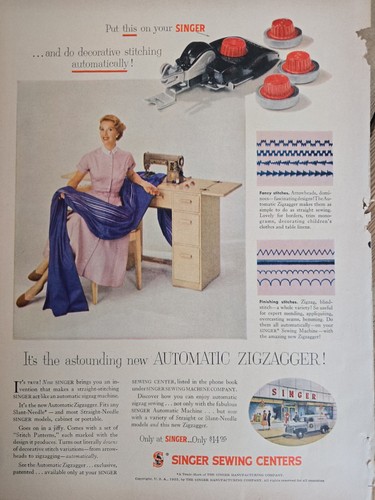 1955 singer automatic - singer,