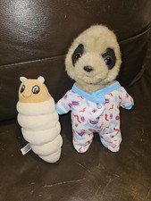Compare the Meerkat Oleg Soft Toy with Grub Friend. Official Product of Meerkovo