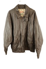 Traffic brown leather - brown, bomber
