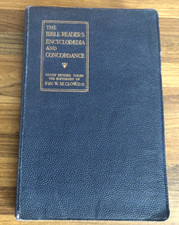 The Bible Reader's Encyclopedia and Concordance Rev. W. M. Clow (1957)