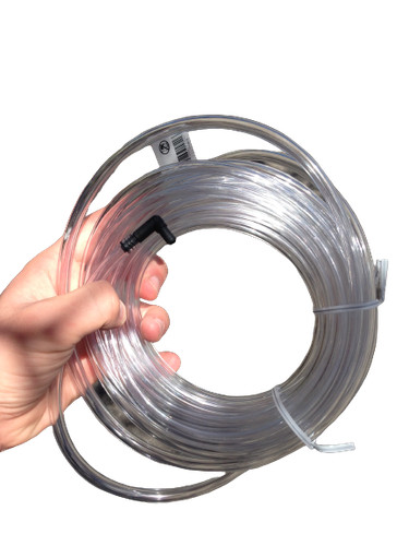 Clear battery vent tube - battery,