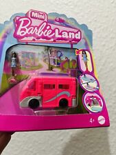 Mini Barbie Land Vehicles bus kids doll play set gifts birthday 