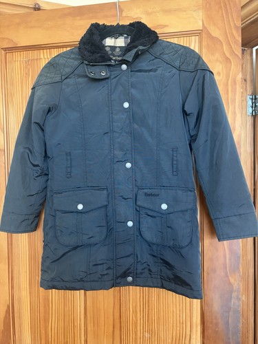 Barbour girls navy waterproof - barbour,