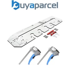 Trend KWJ950/PRO 950mm Pro Kitchen Worktop Jig Template x2 Quick Release Clamps