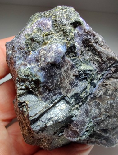 Gabbro pegmatite indigo - gabbro, or