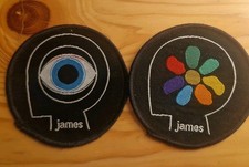 James the Band, Tim Booth patches x 2