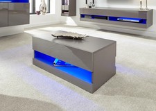 LED Coffee Table TV Unit