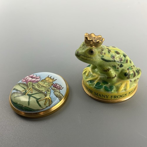 Halcyon days enamel frog - halcyon,