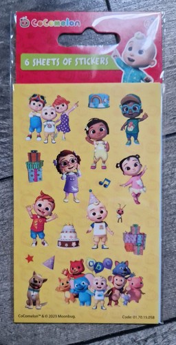 Cocomelon sheets stickers - cocomelon,