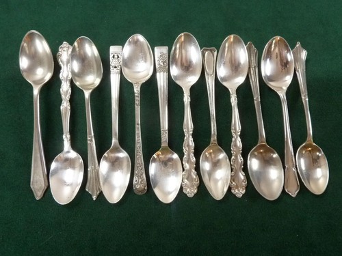 Vintage silver plated - 12,