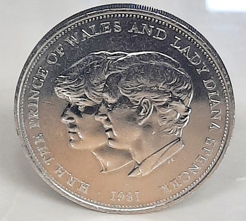 1981 royal wedding coin - 1981,