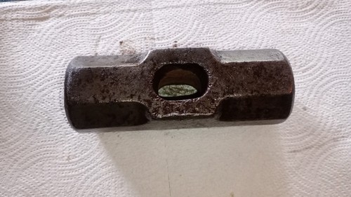 Vintage 7lb sledge hammer head - vintage,