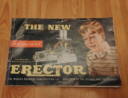 Gilbert erector set rare 1948 - erector,