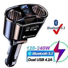 12 LED 2Way Car Cigarette