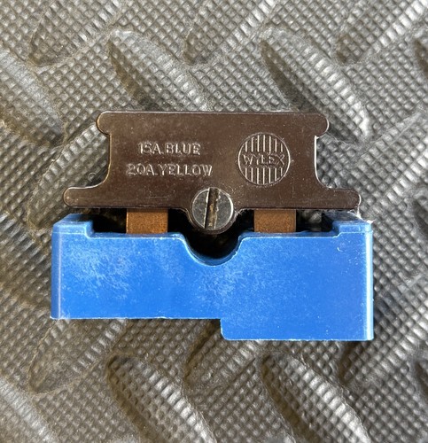Wylex amp cartridge fuse - 15,