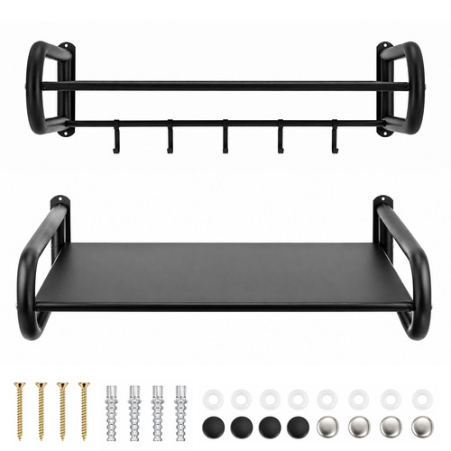 Wall mounted microwave shelf - wall,