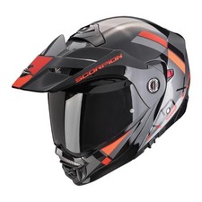Scorpion ADX-2 Galane Flip Front Up Dual Sport Motorcycle Helmet Black/Red - M