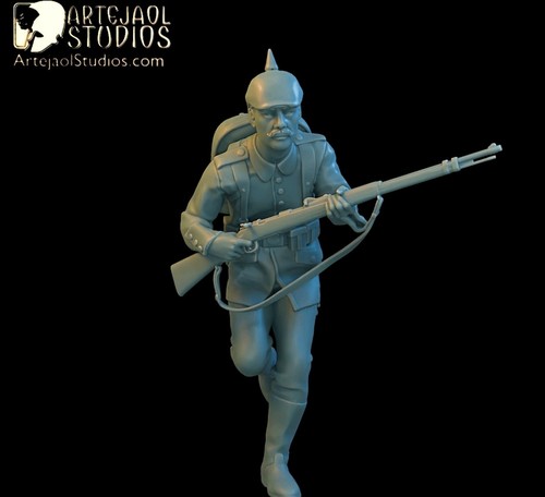Ww1 german soldier - soldier, 1:16