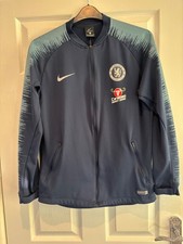 Nike Chelsea Anthem Jacket Medium Blue 2018 Long Sleeve Training Shirt Carabao