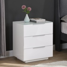 Fresh Tall Bedside Cabinet In