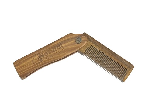 Folding wooden beard - folding,