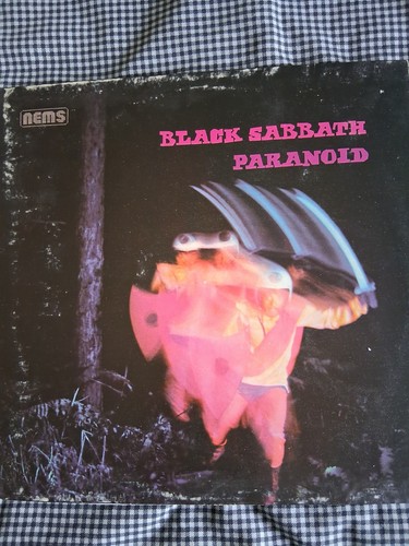 Black sabbath paranoid vinyl - black,