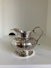 Atkin Brothers Sheffield Silver Plate Cream Milk Jug 0671