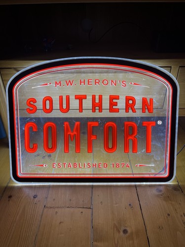 Southern comfort light sign - southern, up