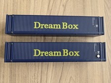 2 X Bachmann OO Gauge 45ft Dream Box Containers 