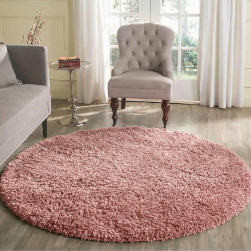 Shaggy rugs circular round - rugs,