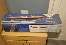 Riva volere Yacht 1:14 22" Wooden model RC boat - Never been  out of box