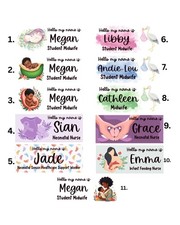 Midwife Name Badge