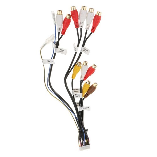 Car pin rca wire harness - car,
