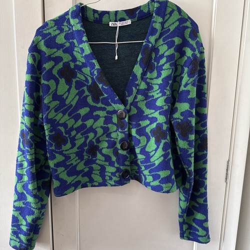 Zara jacquard floral - jacquard, knit