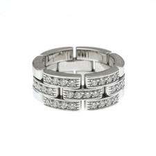 Cartier Maillon Panthere Ring Half Diamond White Gold (18K) Fashio... BF587832