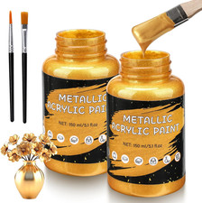 Acrylic Paint Metallic, Gold